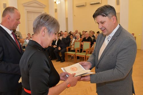 Pedagógusnapi kitüntetés Vincze Mihálynak!